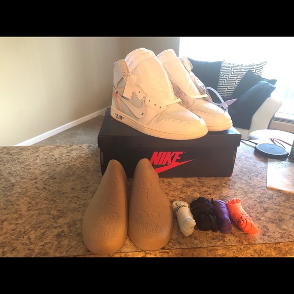 Jordan 1 Retro High Off-White White